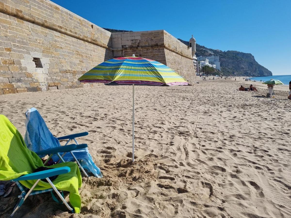 Casa Mar E Sol, New Apartment Near The Beach With Balcony سيسيمبرا المظهر الخارجي الصورة